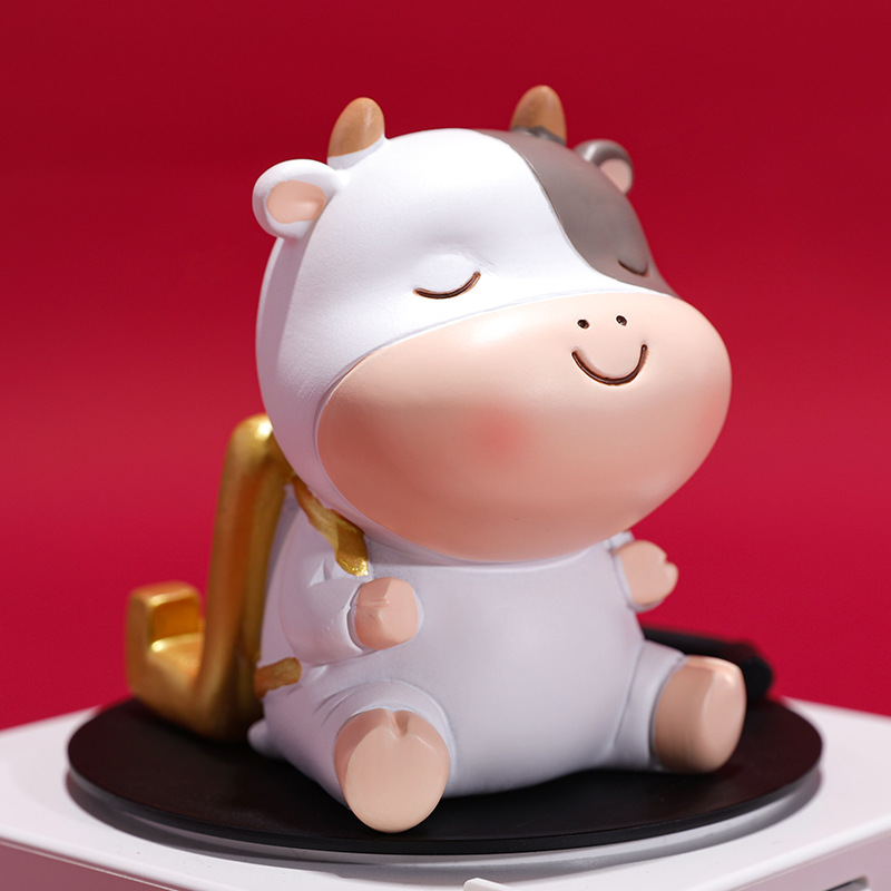 Cute Cartoon Small Cow Mobile Phone Holder