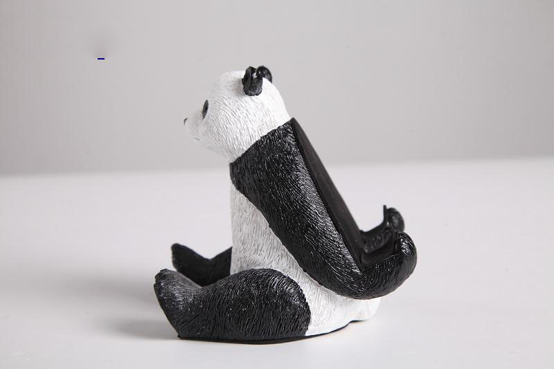 Cute Panda Sitting On The Ground Ipad Holder Phone Stand