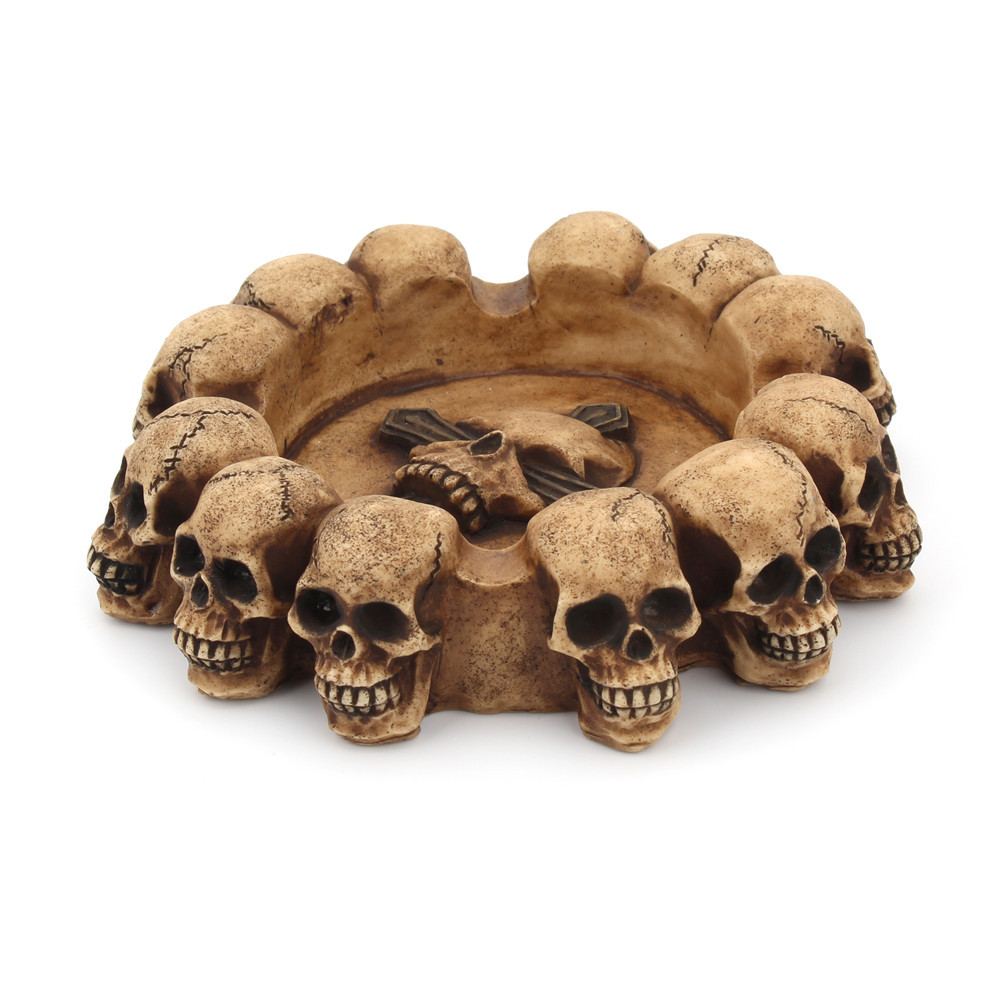 Horror Halloween Decoration Round Ashtray