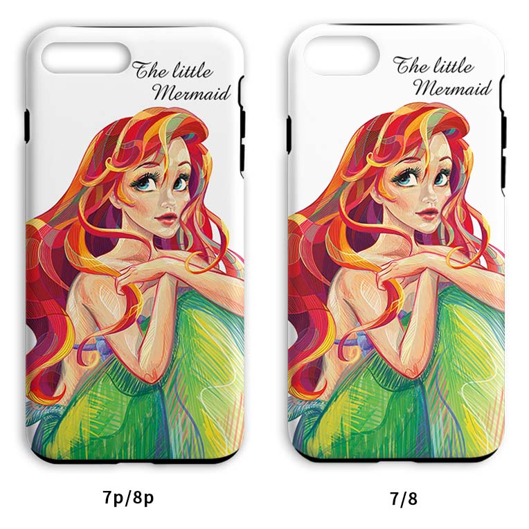Beautiful Cartoon Long-haired Girl Iphone Phone Case