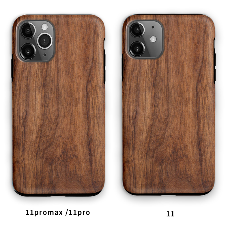 Classic Imitation Wood Grain Iphone Case