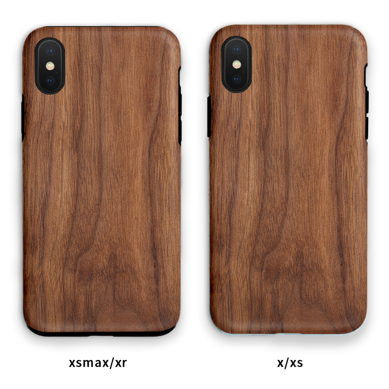 Classic Imitation Wood Grain Iphone Case