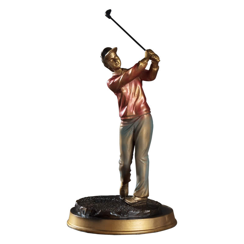 Classical Golf Lovers Living Room Office Art Sculpture Decoration