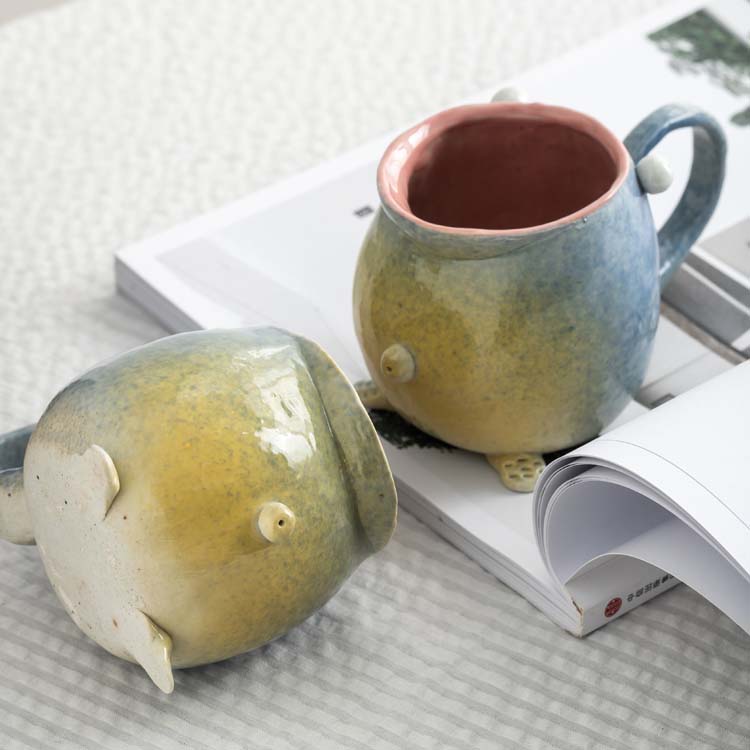 Funny Big Mouth Monster Ceramic Coffee Cup