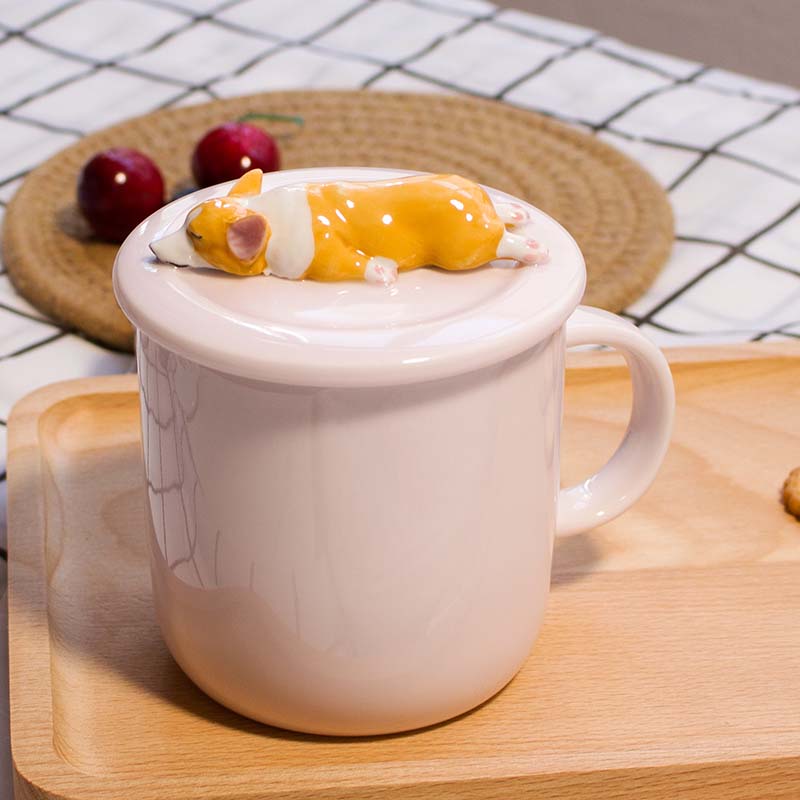 Funny Corgi Pet Dog Coffee Cup