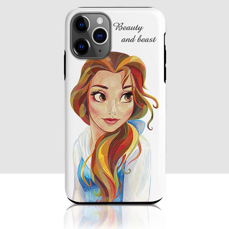 Pretty Abstract Cartoon Girl Iphone Phone Case