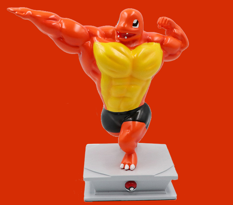 Strong Animal Cartoon Desktop Decoration Ornaments