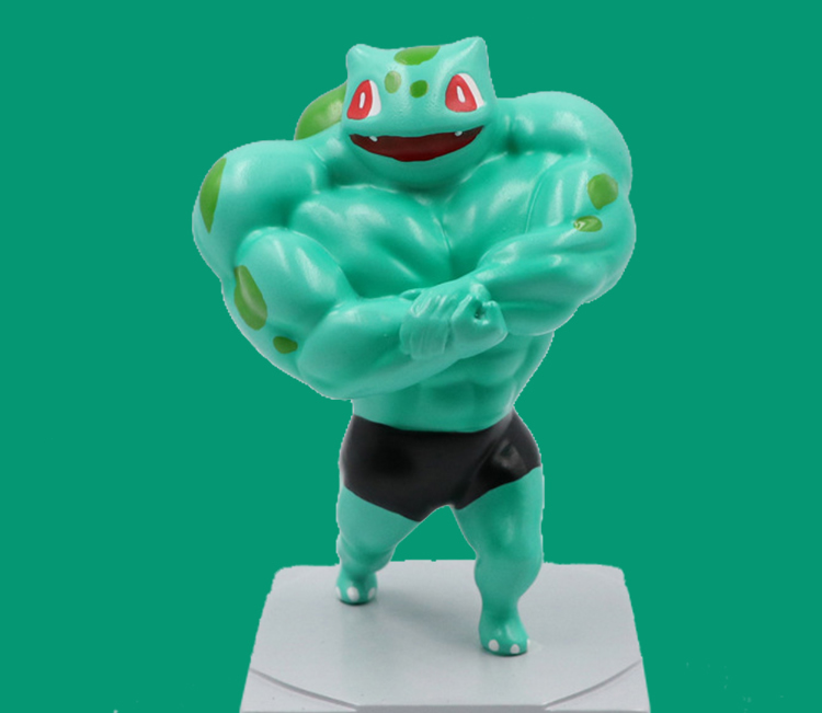 Strong Animal Cartoon Desktop Decoration Ornaments