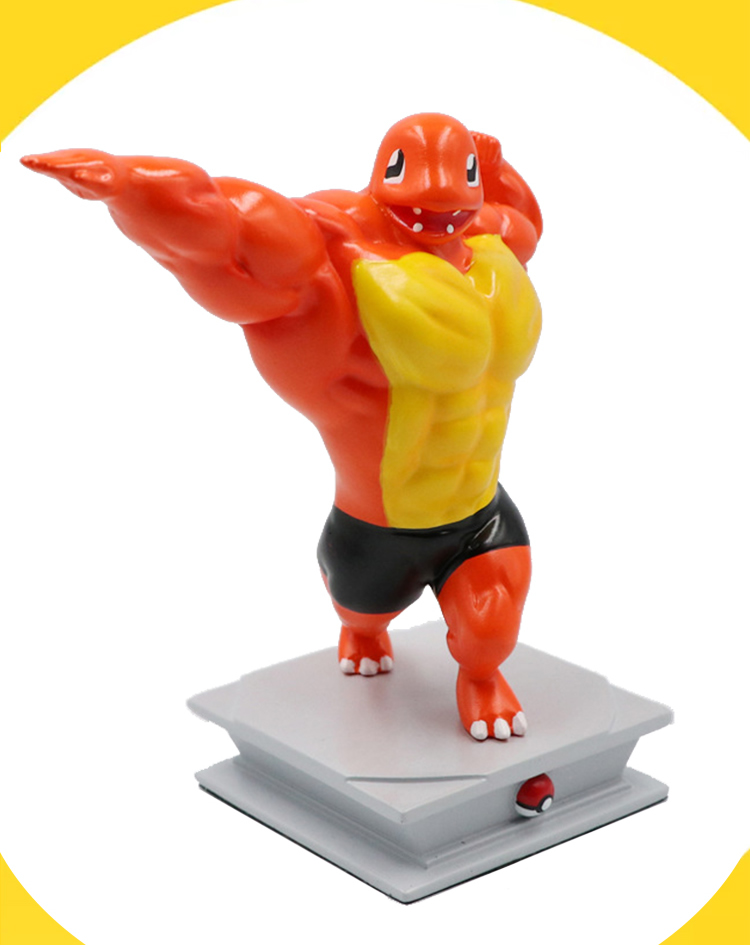 Strong Animal Cartoon Desktop Decoration Ornaments