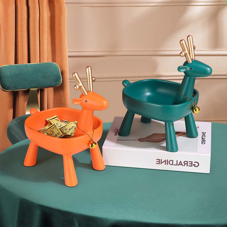 Abstract Geometric Deer Desktop Organizer Storage