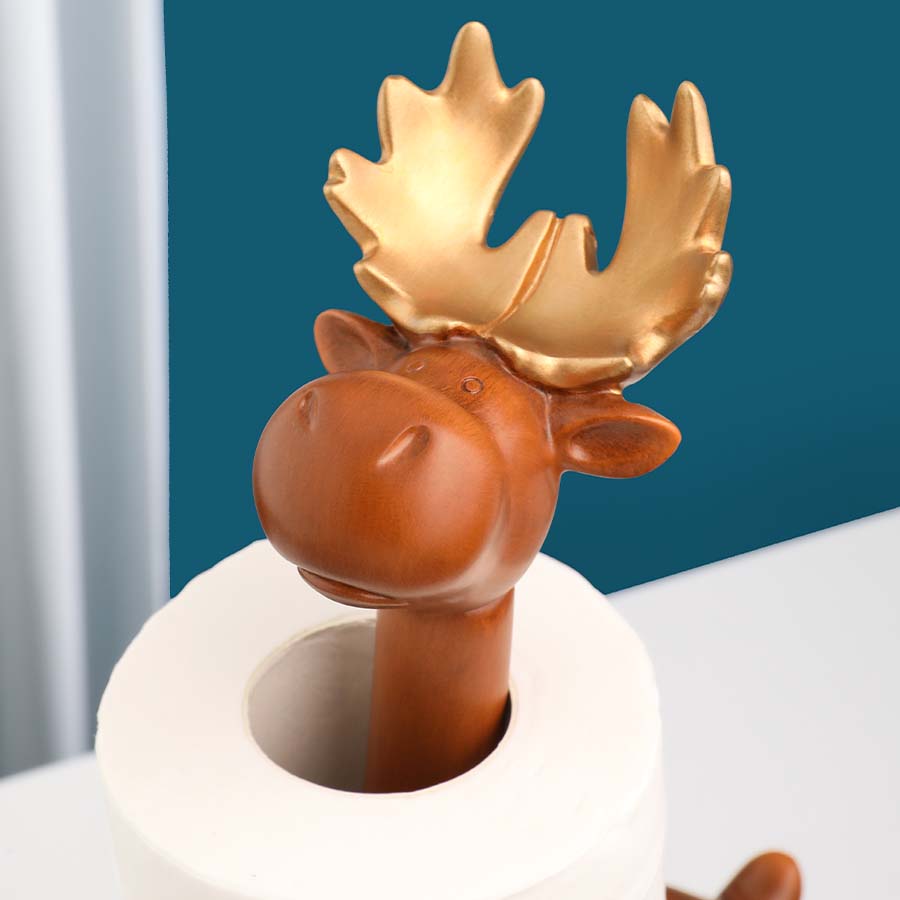 African Giraffe Roll Paper Holder Desktop Decoration