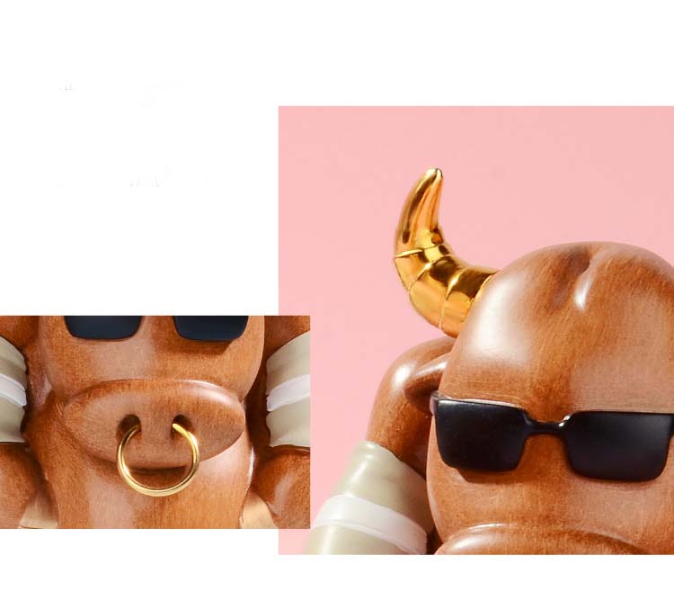 Classic Domineering Cool Cow Bottle Opener