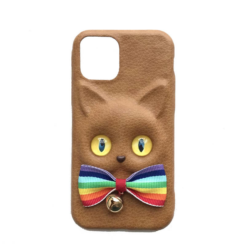 Classic Three-dimensional Orange Cat Blue Cat Iphone Case