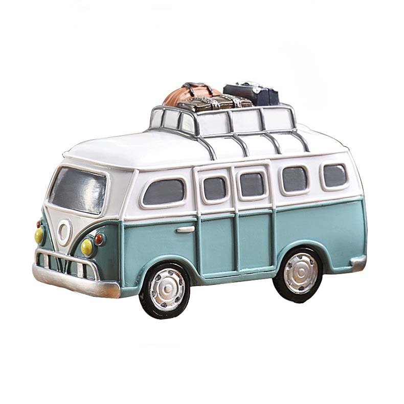 Creative Bus Car Piggy Bank Model Decoration