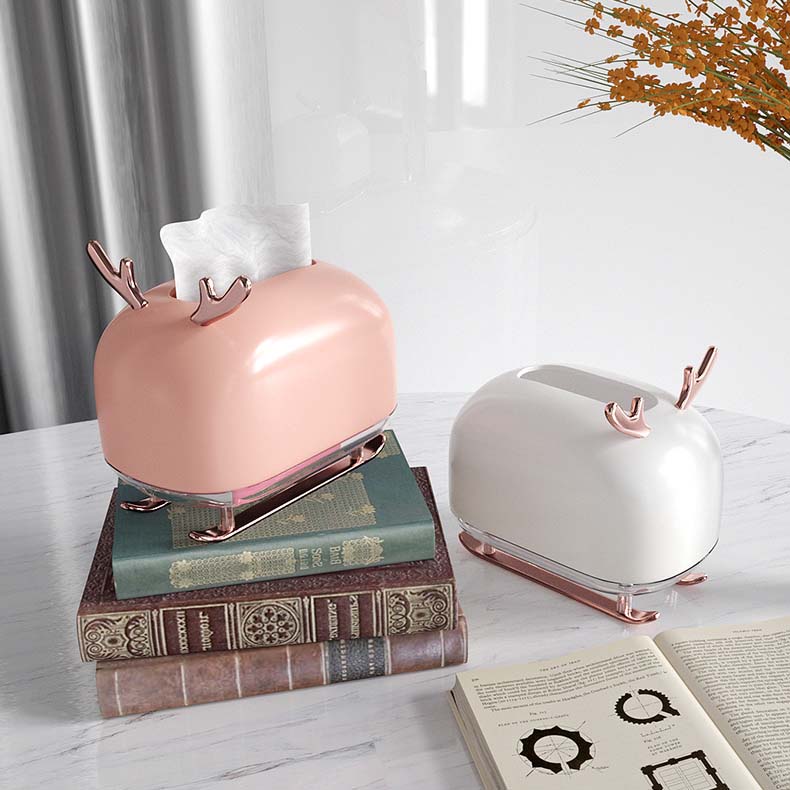 Cute Abstract Elk Tissue Box