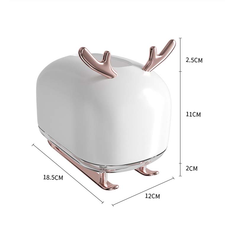 Cute Abstract Elk Tissue Box