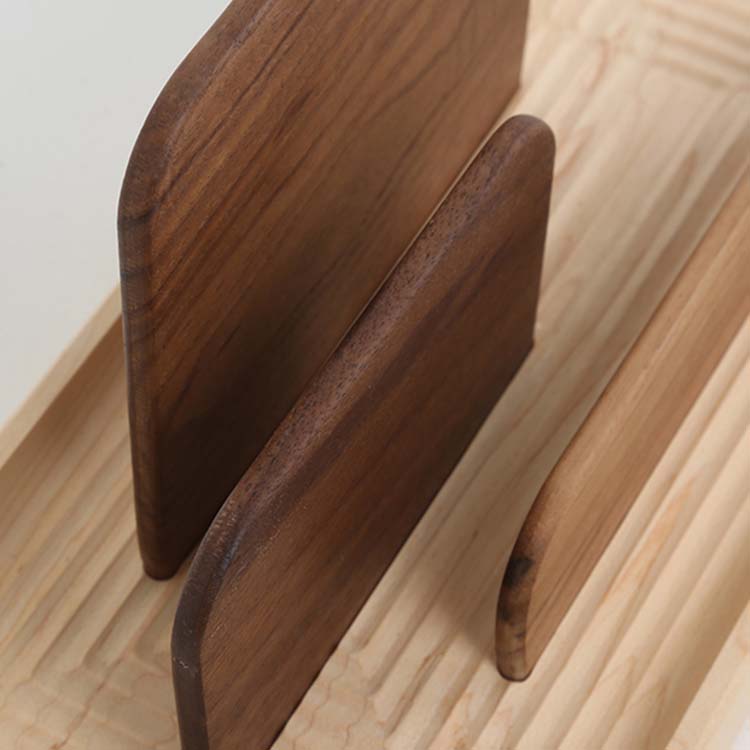 Desktop Decoration Wooden Organize Storage Holder