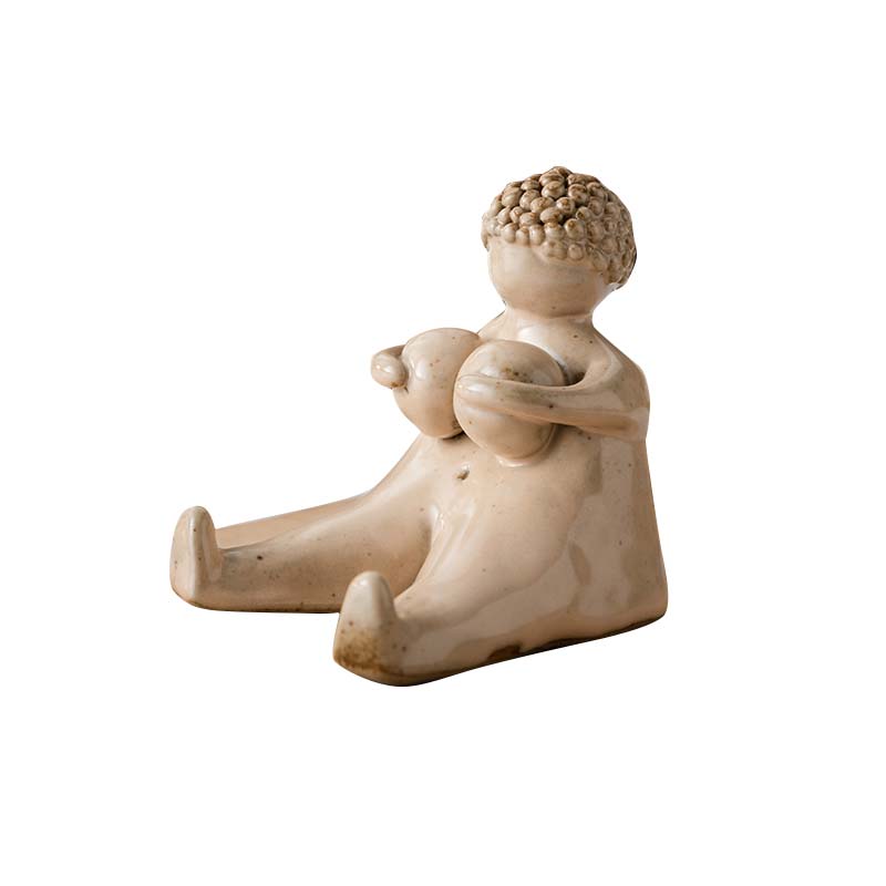 Sexy Abstract Ceramic Figure Phone Holder Desktop Small Ornaments
