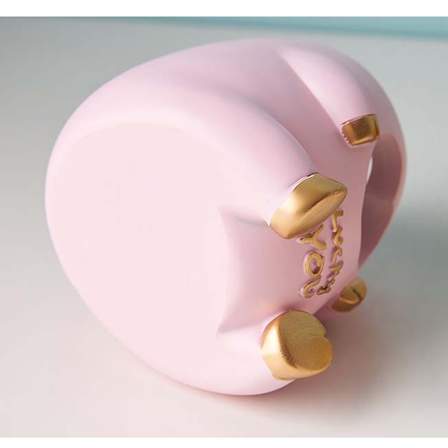 Cute Cartoon Pink Cow Office Desktop Organize Storage Pen Holder