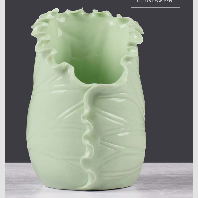 Exquisite Lotus Organize Storage Pen Holder