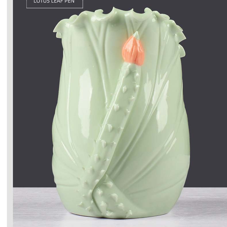 Exquisite Lotus Organize Storage Pen Holder