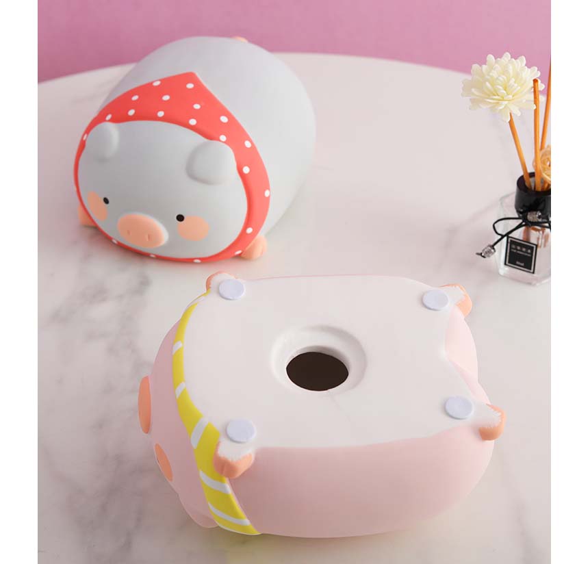 Fun Chubby Piggy Piggy Bank Desktop Decoration
