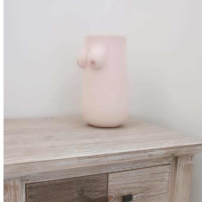 Pastoral Abstract Nude Art Concrete Flower Pot