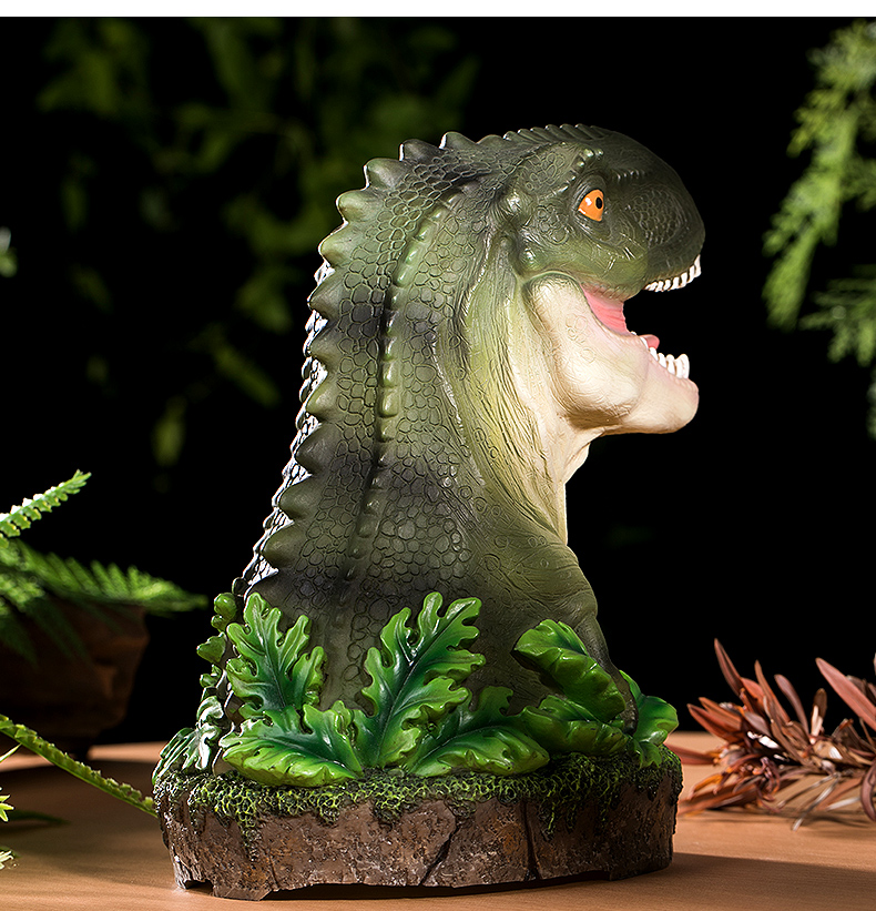 Classic Tyrannosaurus Dinosaur Model Piggy Bank