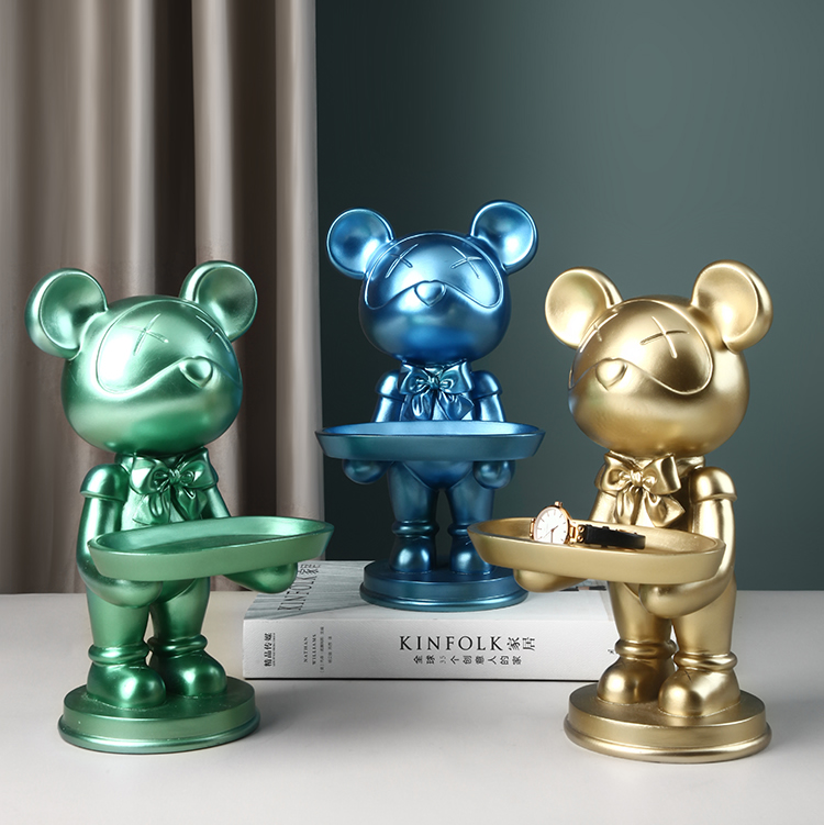 Cute Cartoon-shaped Desktop Decoration Ornaments Organize Storage