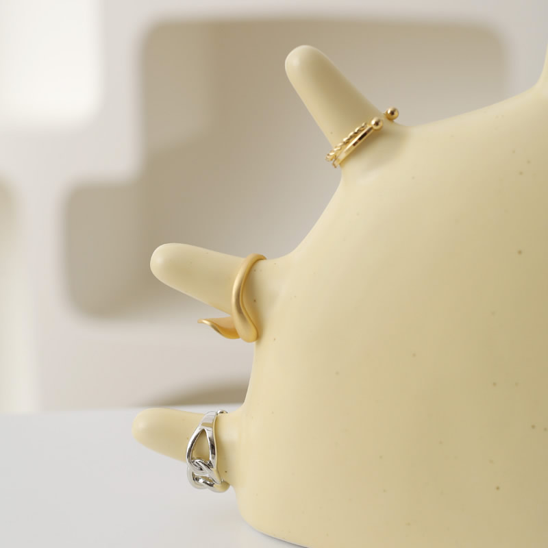 Cute Little Sun Jewelry Ring Storage Decoration Ornament