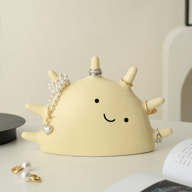 Cute Little Sun Jewelry Ring Storage Decoration Ornament