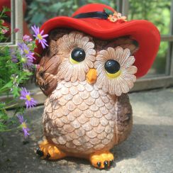 Pastoral Owl Desktop Decoration Sculpture Garden Ornaments