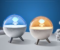 Beautiful Astronaut Spaceship Color Changing Night Light