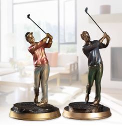 Classical Golf Lovers Living Room Office Art Sculpture Decoration
