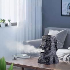 Retro Stone Giant People Humidifier Desktop Decoration