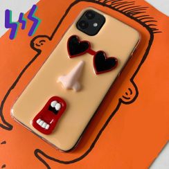 Spoof Cartoon Expression Iphone Case