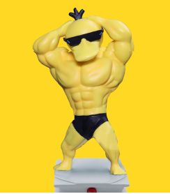 Strong Animal Cartoon Desktop Decoration Ornaments