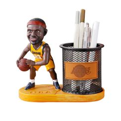 Classic Basketball Sports Star Desktop Storage Pen Holder Decoration