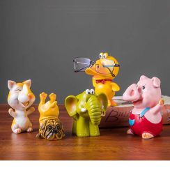 Cute Cartoon Animal Glasses Organizer Holder Small Ornaments