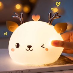 Cute Little Deer Color-changing Led Night Light