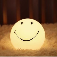 Happy Cartoon Smiley LED Night Light