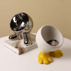Abstract Big Feet Desktop Key Watch Organize Storage Tray