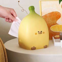 Cartoon Banana Tissue Box Holder – Quirky and Cute Desk Accessory
