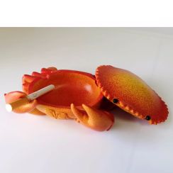 Fun crab ashtray, desktop decoration, creative gift