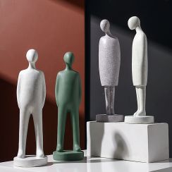 Modern Abstract Character Living Room Art Decoration Sculpture Ornaments