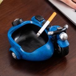 Retro Motorcycle Desktop Decorative Ashtray