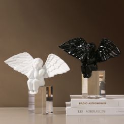Silent Little Angel Art Sculpture Living Room Decoration Ornaments