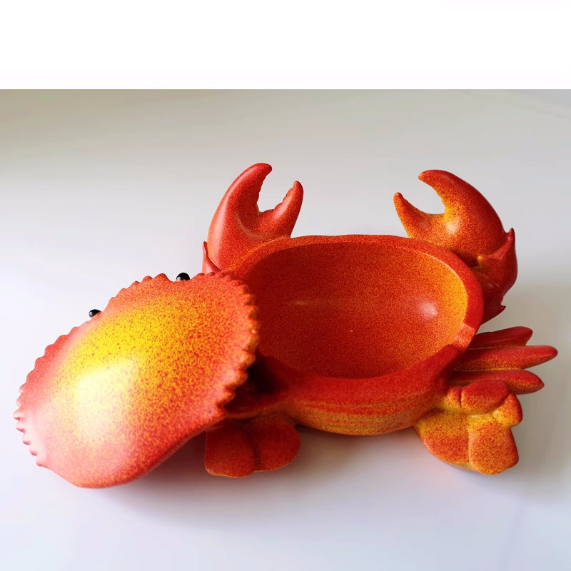 Fun Crab Ashtray, Desktop Decoration, Creative Gift