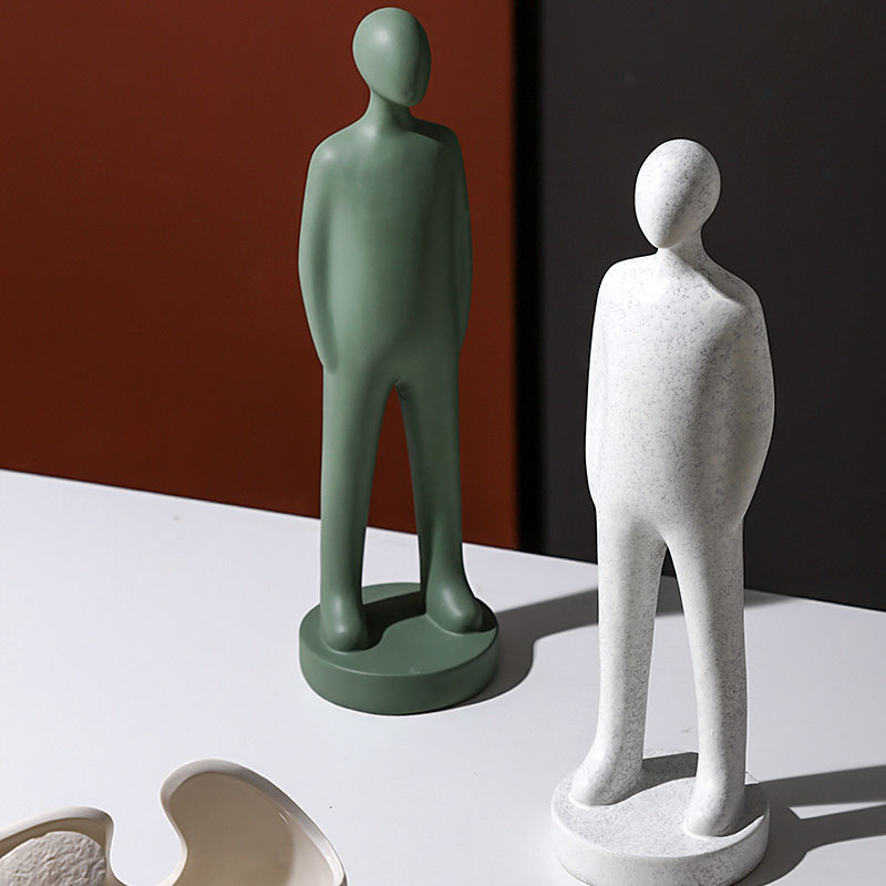 Modern Abstract Character Living Room Art Decoration Sculpture Ornaments