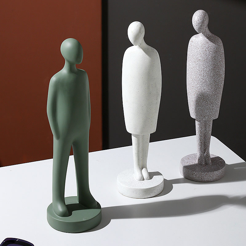 Modern Abstract Character Living Room Art Decoration Sculpture Ornaments